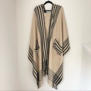 Ecote Urban Outfitters Hooded Sweater Shawl